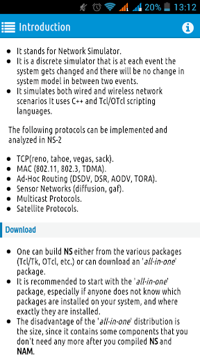 Network Simulator NS-2