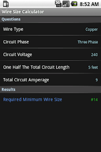 Download Wire Size Calculator APK