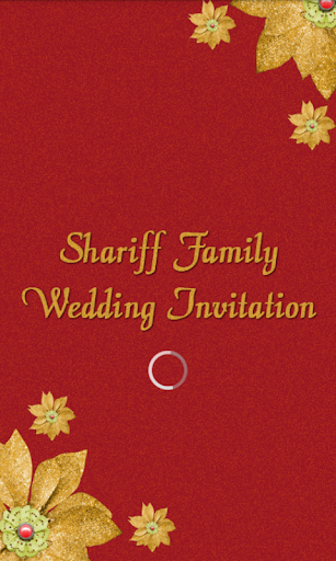 Shanavaz Wedding Invitation