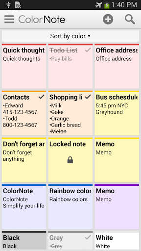 免費下載生產應用APP|ColorNote - 彩色筆記 記事本 便箋 便條 便簽 app開箱文|APP開箱王