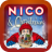 Nico & Christmas mobile app icon