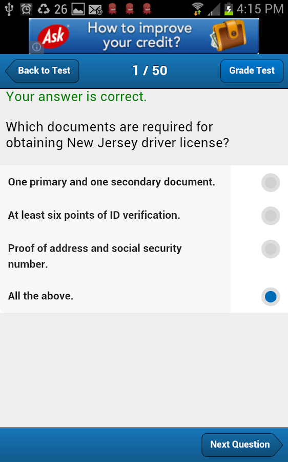New Jersey Driving Test Android Apps on Google Play