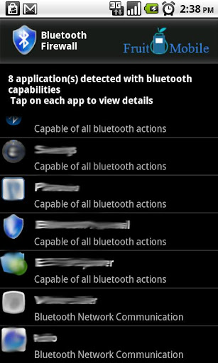 Bluetooth Firewall v1.8 cracked