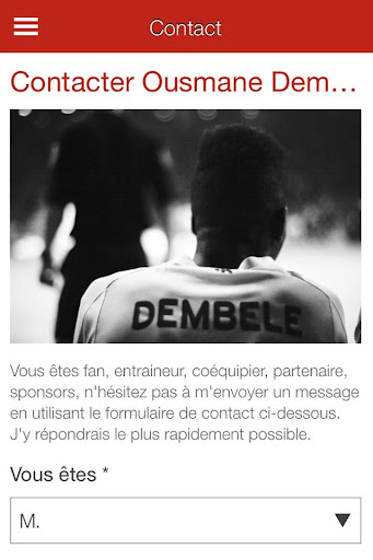 【免費運動App】Ousmane Dembélé Officiel-APP點子