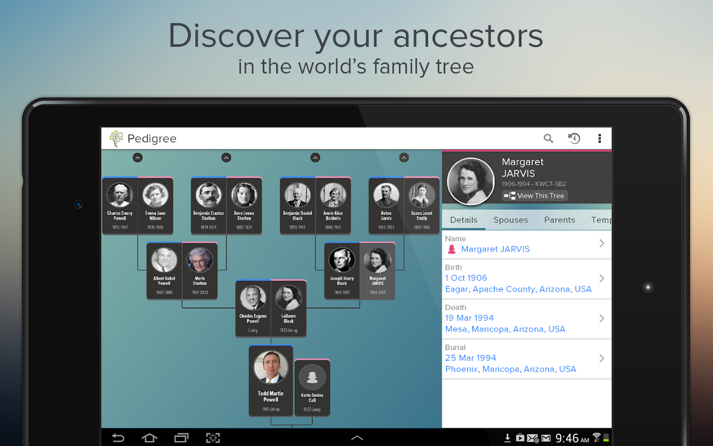 FamilySearch Tree - Android Apps On Google Play