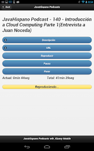 JavaHispano Podcasts Screenshots 15