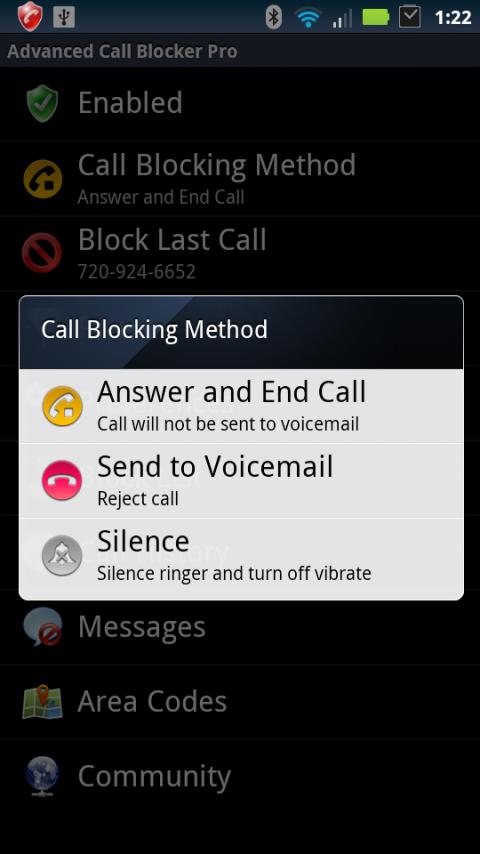    Advanced Call Blocker Pro- screenshot  