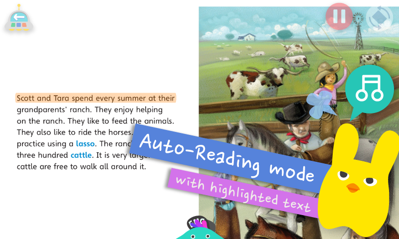 English Reading Adventure 4 Screen 2