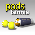 Pods Tennis logo