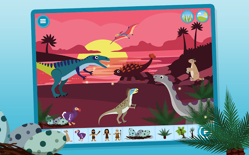 Make a Scene: Dinosaurs Screen 2