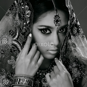 Secret of Her Eyes by Amin Basyir Supatra - People Portraits of Women