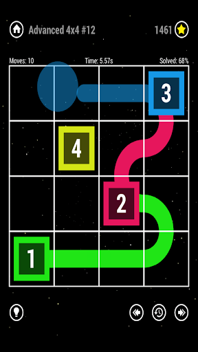 過激スペースドット--線を引くパズル 論理的なゲーム