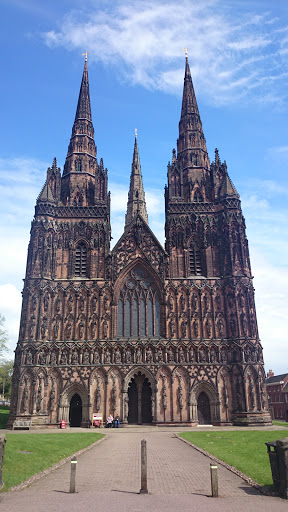 Lichfield Cathedral Main Entrance