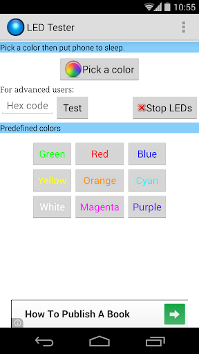 LED Color Tester