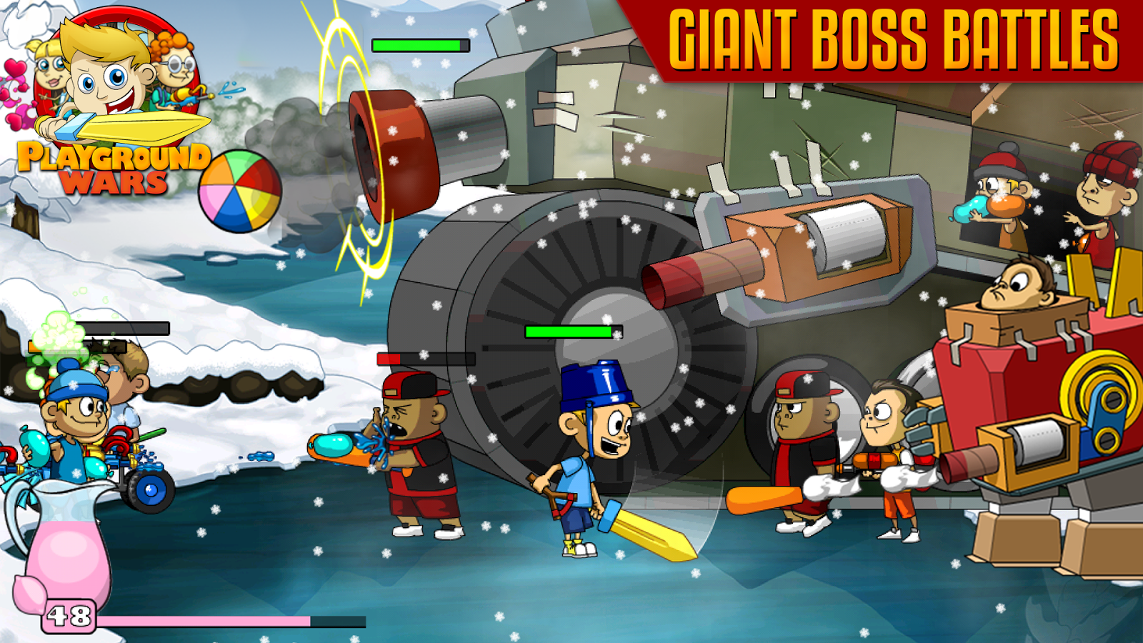 Playground Wars - screenshot