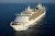 An aerial view of Royal Caribbean's Navigator of the Seas, which offers -night itineraries to the Western Caribbean.