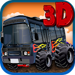 3D Monster Bus Simulator 2015 Apk