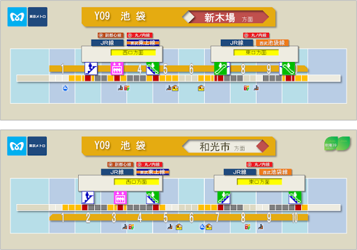 【免費交通運輸App】東京メトロ有楽町線　スマホでピタリ！乗車位置-APP點子