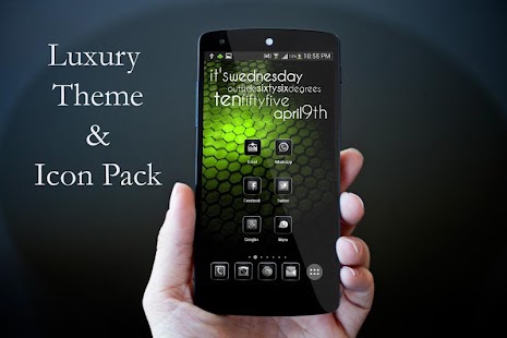 Download Luxury APEX/NOVA/ADW/GO THEME APK