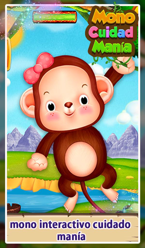 Android application Monkey caring Mania screenshort