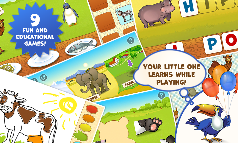 Zoo Playground: Kids game set Screen 3
