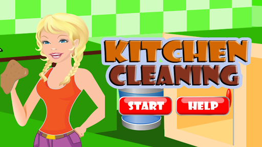 Cleaning Kitchen