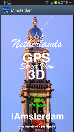 Amsterdam GPS Street View 3D