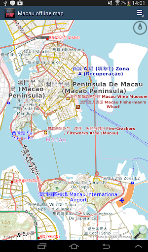 Macau offline map