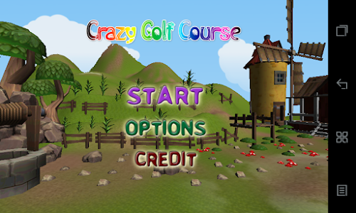 Android application Crazy Golf Course Pro screenshort
