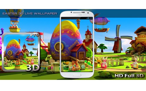 Easter 3D Live Wallpaper - screenshot thumbnail