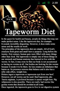 Free Download Tapeworm Diet APK