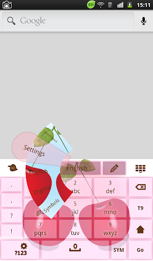 【免費個人化App】Red Cherries Keyboard-APP點子