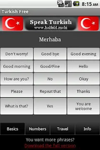 Speak Turkish Free