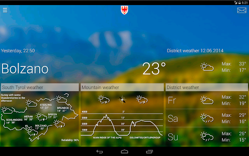 Weather South Tyrol Screenshots 0