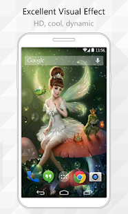 Flower Fairy Live Wallpaper