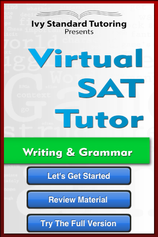 【免費教育App】Virtual SAT Tutor - Writing-APP點子