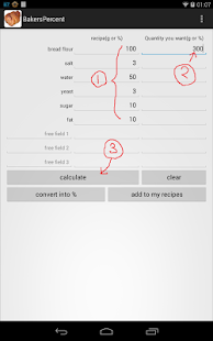 Baker's Percentage Formula Screenshots 0
