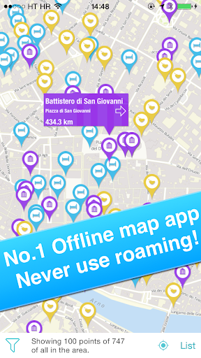 Florence Italian Offline Map