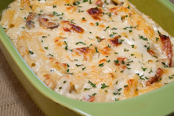 Baked Cheesy Chicken Penne