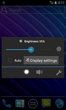 My Controls(brightness/volume)