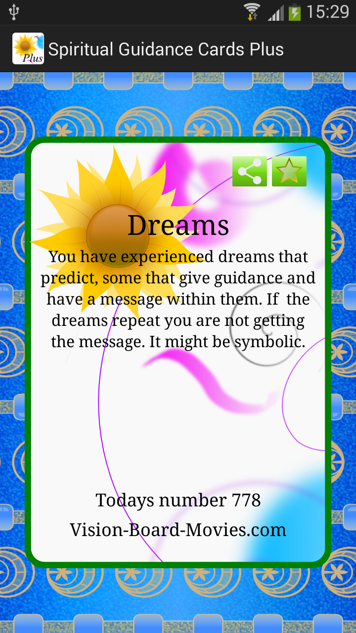 Spiritual Guidance Cards Plus Screen 2