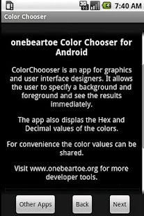 Color Chooser Minus