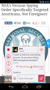 Ninja SMS - screenshot thumbnail