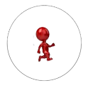 Pedometer application logo