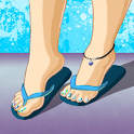 Flip Flop Toes logo