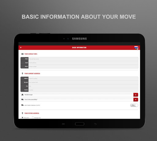 Intermove Survey App