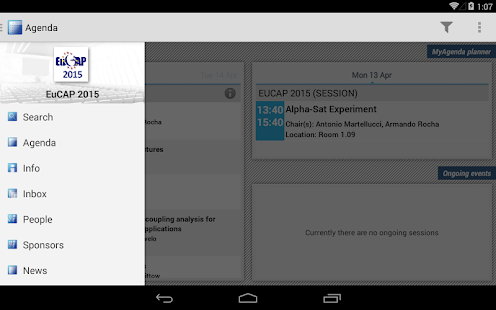 EuCAP 2015 Screenshots 0