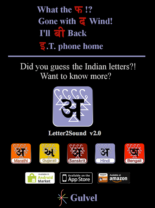 Android application Learn Sanskrit (Letter2Sound) screenshort