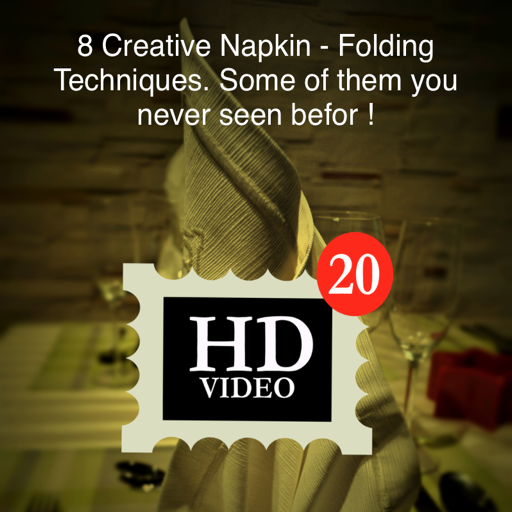 Napkins Folding tips LOGO-APP點子