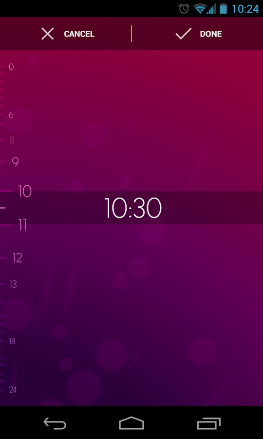Timely Alarm Clock - screenshot